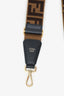 Fendi Brown Zucca FF Adjustable Bag Strap