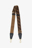 Fendi Brown Zucca FF Adjustable Bag Strap