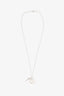 Tiffany & Co. Silver Heart and Key Necklace