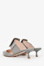 Roger Vivier Grey Patent 'In The City' Mules Size 37