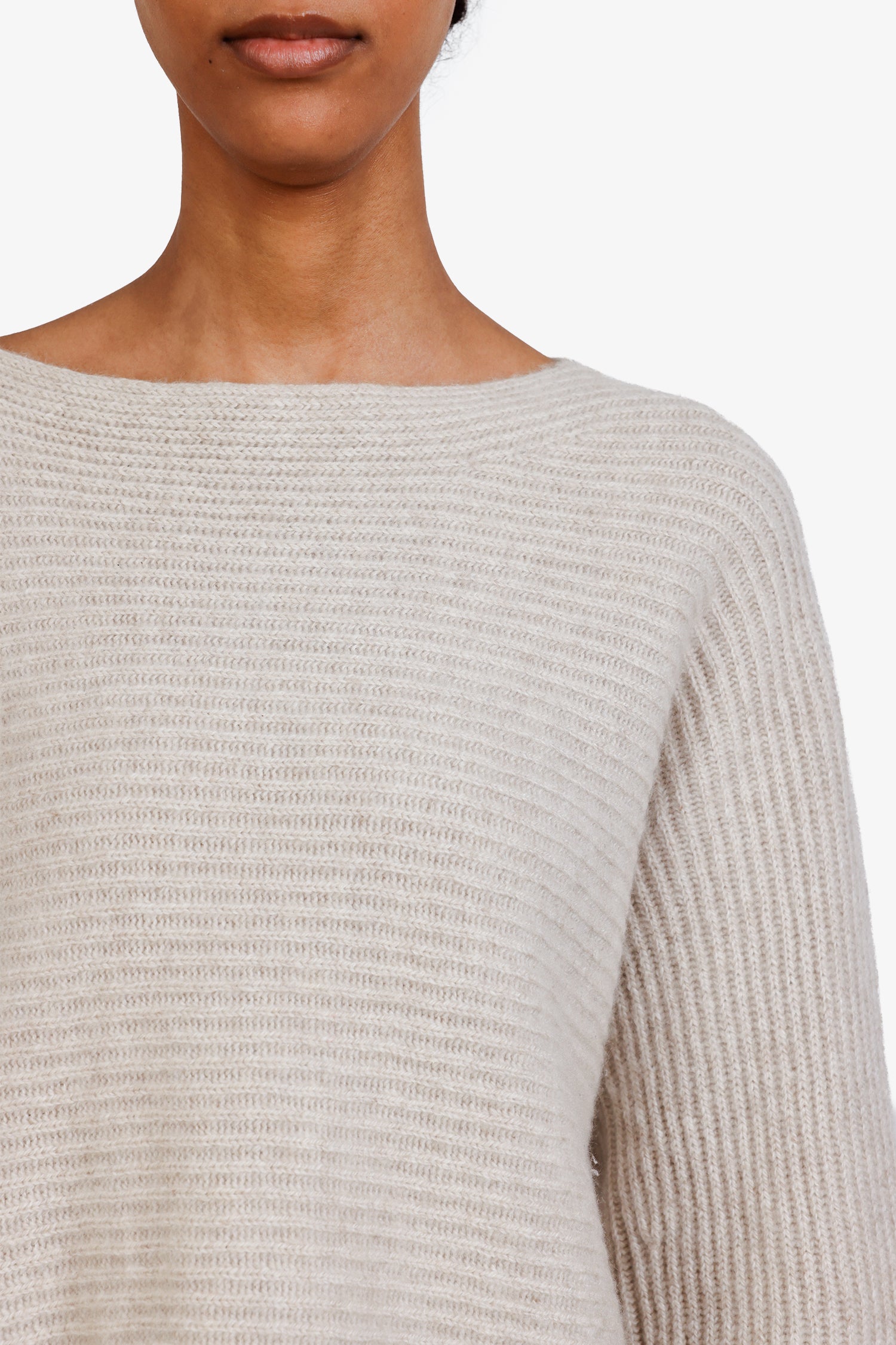 Loro Piana Beige Cashmere Knit Sweater Size 44 – Mine & Yours