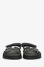 Hermès Black Leather Medor Studs 'Chypre' Sandals Size 38.5