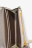 Christian Dior 2024 Champagne Gold Metallic Cannage 'My Dior Veronia' Wallet