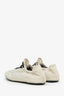 Prada Ivory/Black Suede Collapse Re-Nylon Sneakers Size 9 Mens