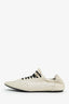 Prada Ivory/Black Suede Collapse Re-Nylon Sneakers Size 9 Mens
