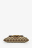 Gucci Beige/Brown GG Canvas Leather Studded Pelham Web Shoulder Bag