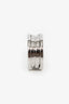 Bvlgari 18K White Gold 'B.Zero1' Ring Size 5.5