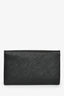 Louis Vuitton Black Epi Leather Twist Wallet On Chain