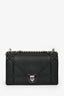 Christian Dior 2015 Black Leather 'Diorama' Small Shoulder Bag