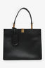 Balenciaga Black Leather 'Le Dix Cabas' Small Tote