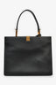 Balenciaga Black Leather 'Le Dix Cabas' Small Tote
