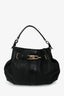 Burberry Black Leather 'Willenmore' Medium Crossbody Bag