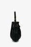 Burberry Black Leather 'Willenmore' Medium Crossbody Bag