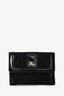 Burberry Vintage Black Leather/Nylon Quilted Wallet