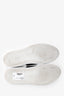 Givenchy White/Silver Leather Low Top Sneaker Size 39