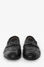 Hermès Black Leather Paris Loafers Size 39.5
