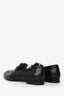 Hermès Black Leather Paris Loafers Size 39.5