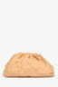 Bottega Veneta Beige Leather Large Classic Pouch