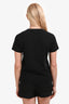 Ami Black/Multicolour Heart Logo Short Sleeve T-Shirt Size S