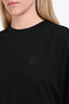 Loewe Black Anagram Crewneck Midi Dress Size XS