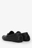 Christian Dior Black Grained Leather 'Odéon' Loafers Size 42 Mens