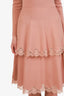 Stella McCartney Rose 'Tiered' Midi Dress Size 2