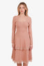 Stella McCartney Rose 'Tiered' Midi Dress Size 2