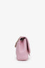 Pre-Loved Chanel™ 2015-16 Pink Lambskin Quilted Mini Mademoiselle Chic Flap