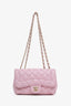 Pre-Loved Chanel™ 2015-16 Pink Lambskin Quilted Mini Mademoiselle Chic Flap
