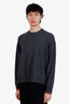 Gucci Charcoal Gray Wool/Cashmere Crewneck Sweaters Size XS Mens