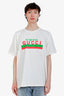 Gucci White Cotton Logo Shirt Size XL Mens