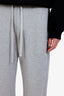 Gucci Grey Cotton Logo Sweatpants Size M