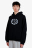 Gucci Black Interlocking G Graffiti Hoodie Size XL Mens