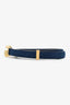 Gucci Blue Suede GG Logo Belt 32