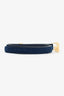 Gucci Blue Suede GG Logo Belt 32