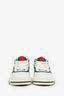 Gucci White/Black Logo Sneakers Size 36.5