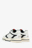 Gucci White/Black Logo Sneakers Size 36.5