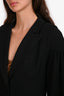 Pre-Loved Chanel™ Vintage Black Wool Single Breasted Blazer Size 42