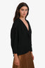 Pre-Loved Chanel™ Vintage Black Wool Single Breasted Blazer Size 42