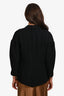 Pre-Loved Chanel™ Vintage Black Wool Single Breasted Blazer Size 42