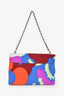 Pre-Loved Chanel™ 2000/02 Multicolour Small Chocolate Bar Keyboard Flap Bag