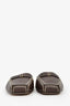 Pre-Loved Chanel™ Brown Leather Interlocking CC Mules Size 36