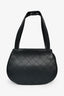 Pre-Loved Chanel™ 2000/02 Navy Lambskin Quilted Top Handle Bag
