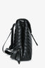 Saint Laurent Black Leather Medium LouLou Backpack
