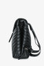 Saint Laurent Black Leather Medium LouLou Backpack