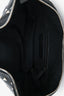 Alexander McQueen Black Leather Silver Studded De Manta Clutch