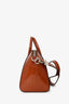 Givenchy Glazed Brown Leather Small Antigona With Strap