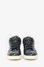 Balenciaga Black Logo Pelle S. Gomma Sneakers Size 41 Mens
