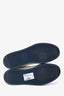 Gucci Off-White Leather Navy/Web High Top Sneakers Size 11 Mens