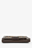 Fendi Black/Brown Leather/Canvas FF Wallet